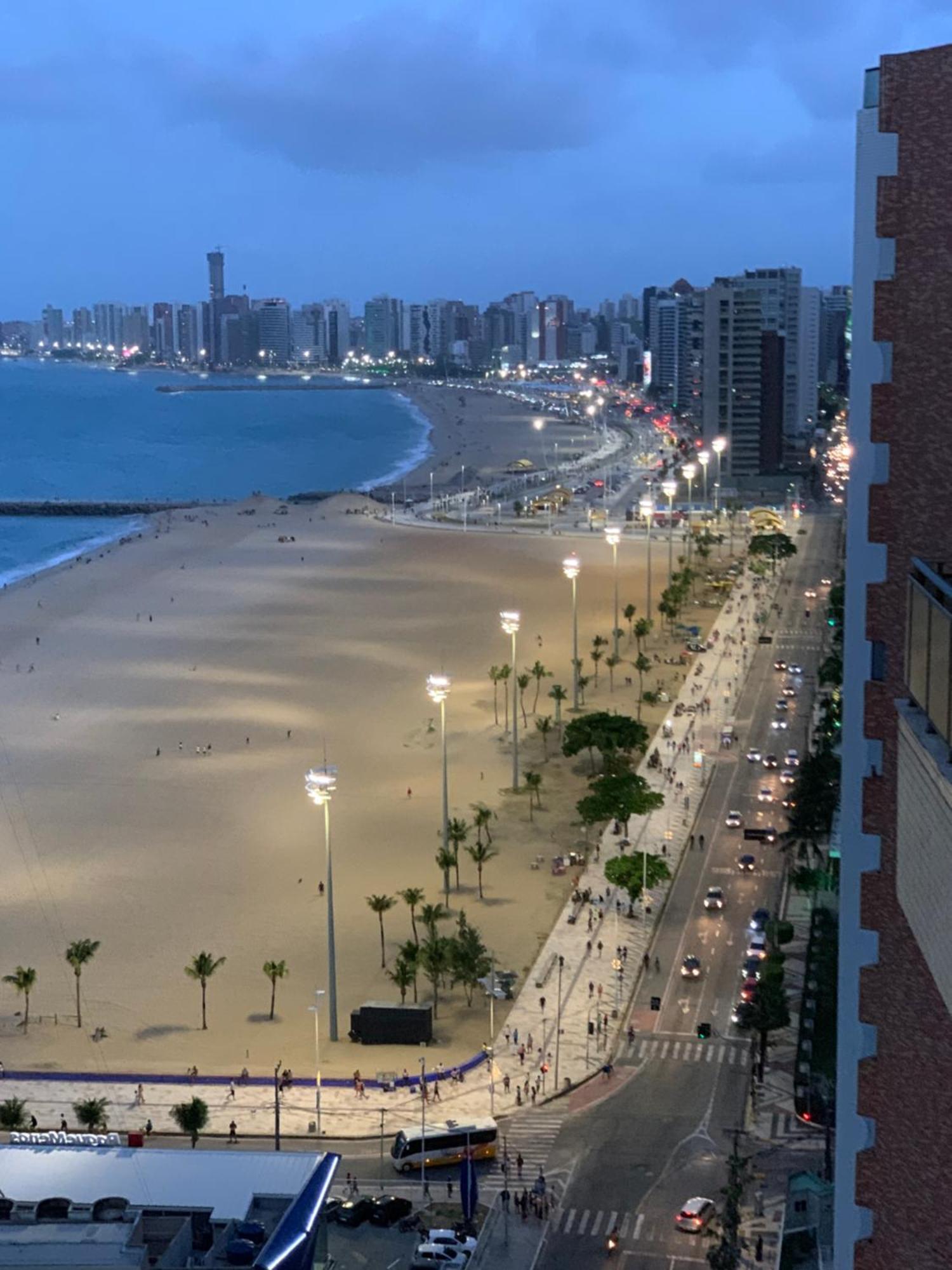 Flat Praia De Iracema Vista Mar Fortaleza  Kültér fotó