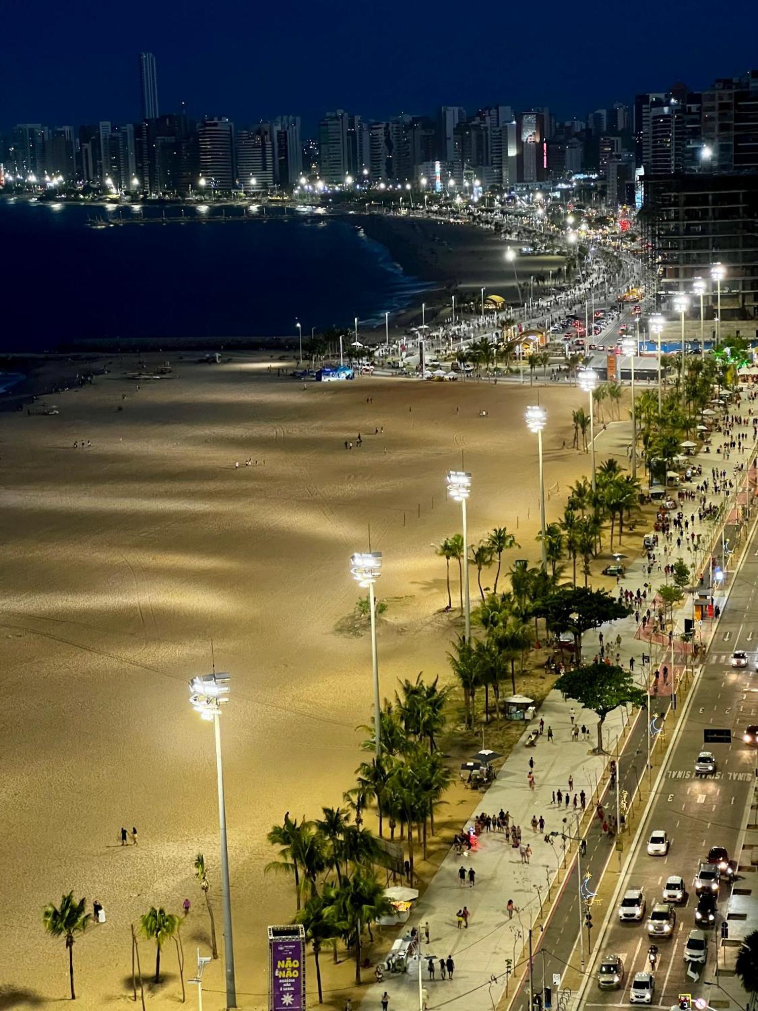 Flat Praia De Iracema Vista Mar Fortaleza  Kültér fotó