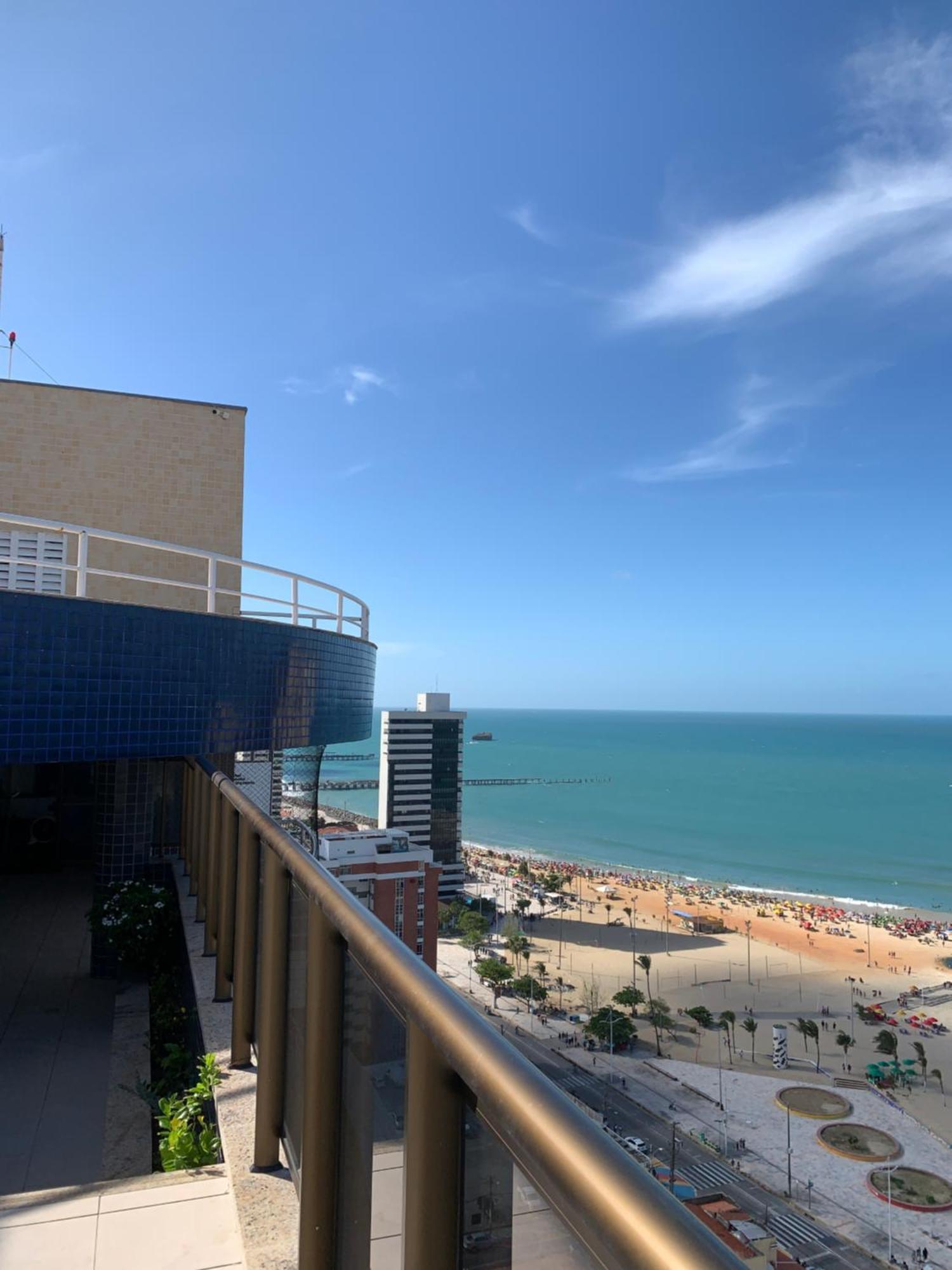 Flat Praia De Iracema Vista Mar Fortaleza  Kültér fotó